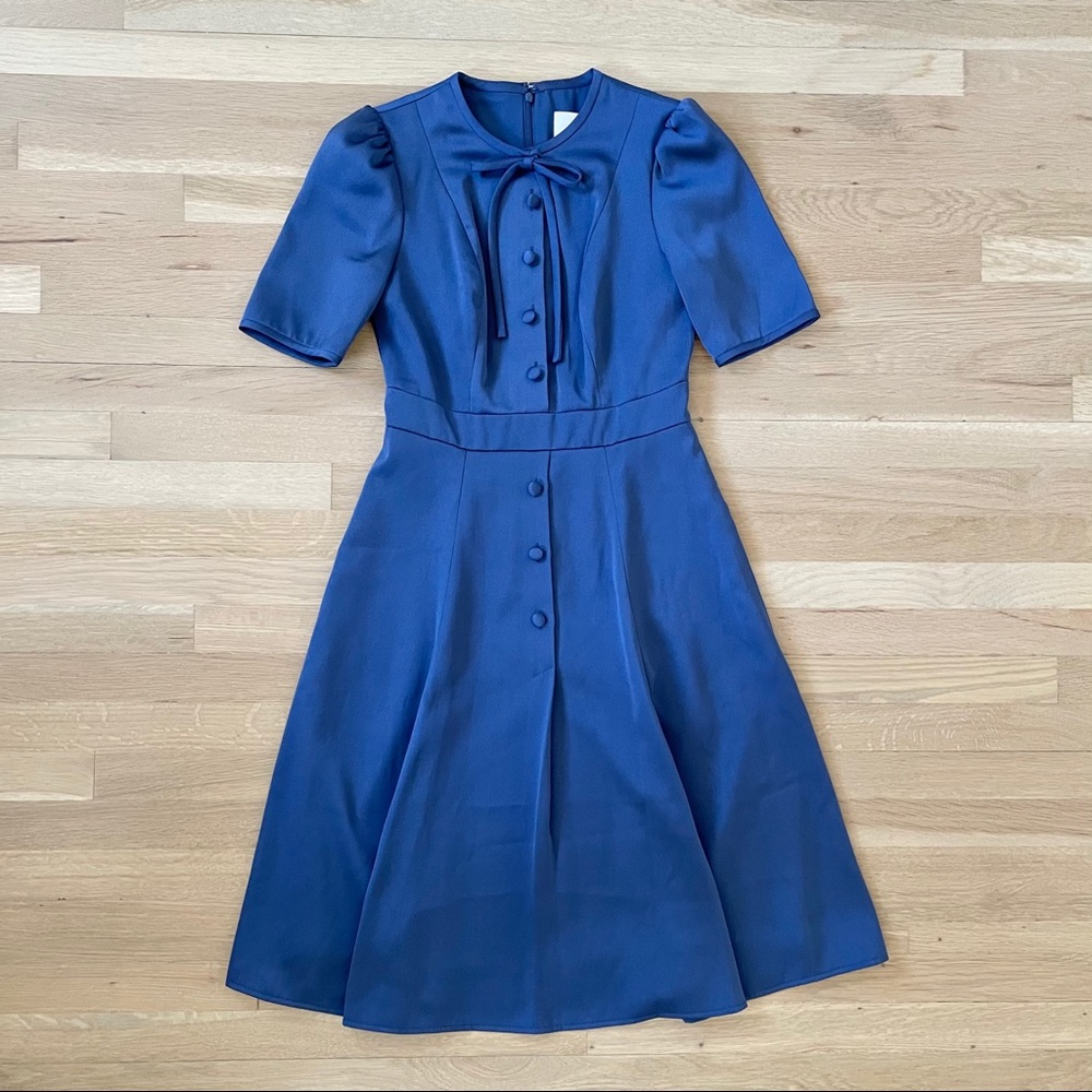 Gal Meets Glam Natalie Dress - Blue